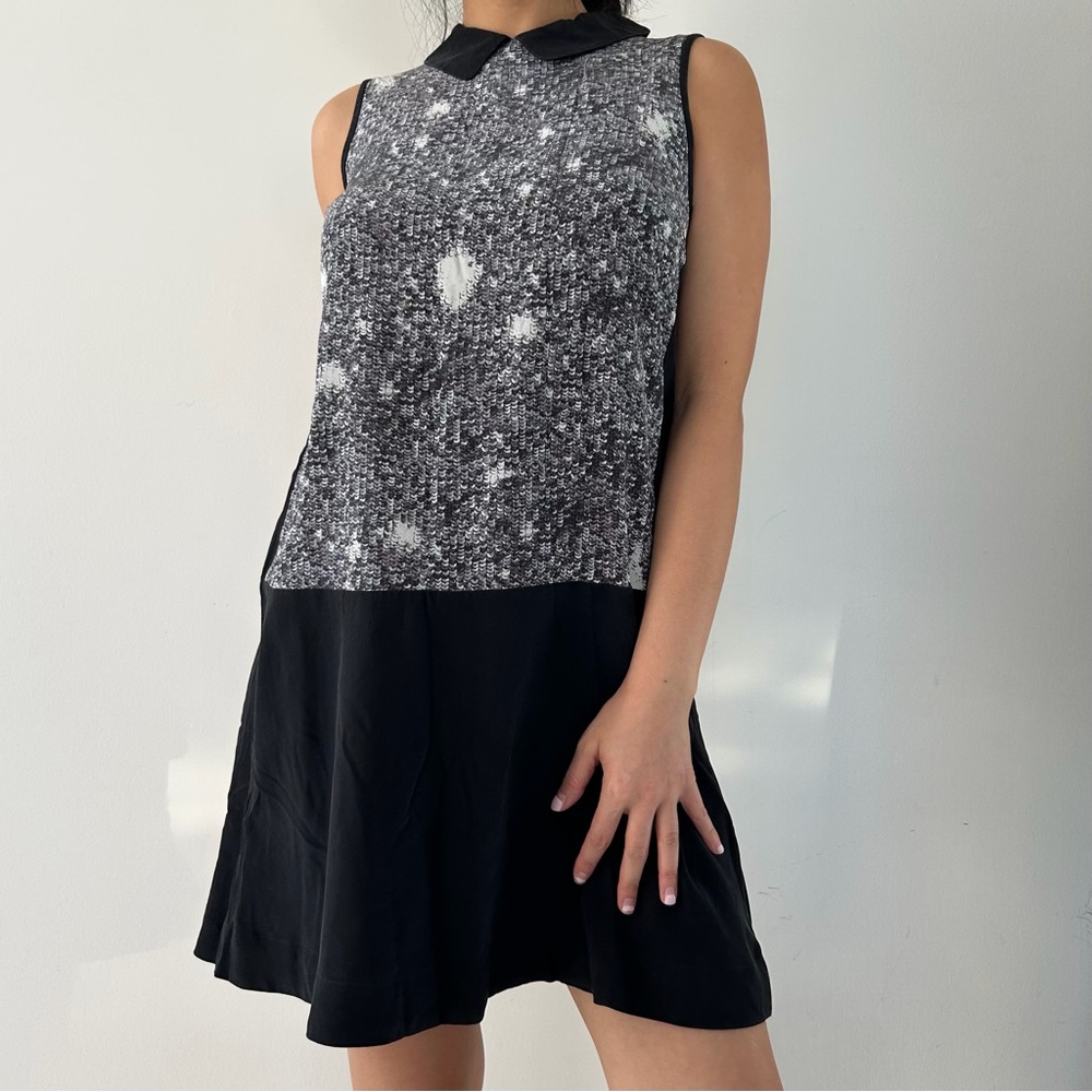 Marc by Marc Jacobs Peter Pan Collar Silk Dress - X-Small